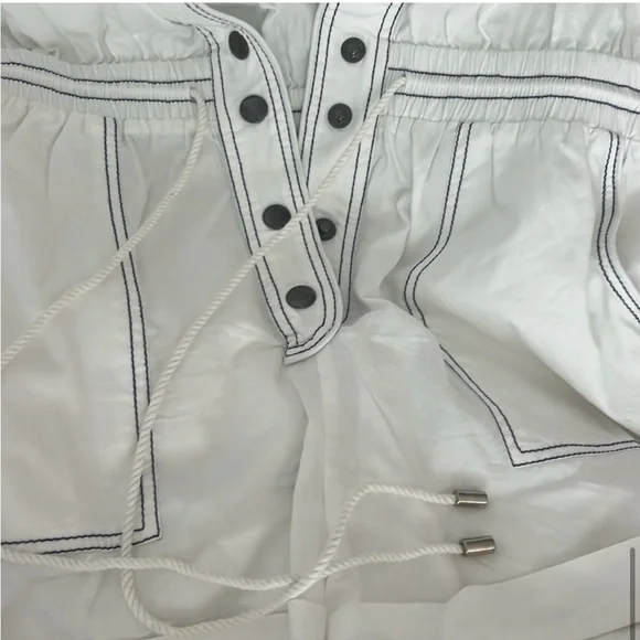 SAYLOR Bijou Romper Size Small in White - Picture 4 of 12